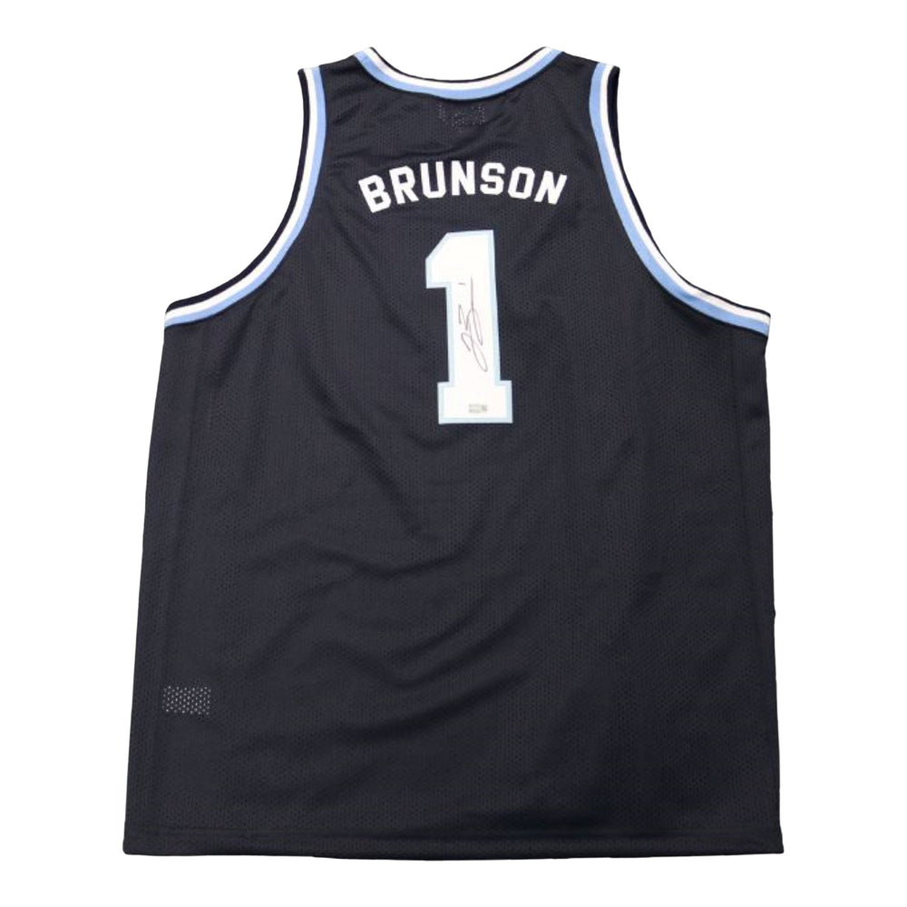 Jalen Brunson Villanova University Autographed Navy Jersey