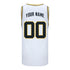 Villanova Wildcats Nike Personalized White Basketball Jersey - Back View