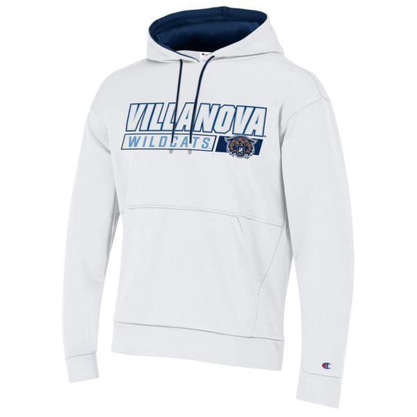 Villanova Wildcats Athletic Hood in White - Front View