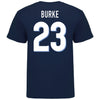 Villanova Women's Basketball Student Athlete Navy T-Shirt #23 Maddie Burke