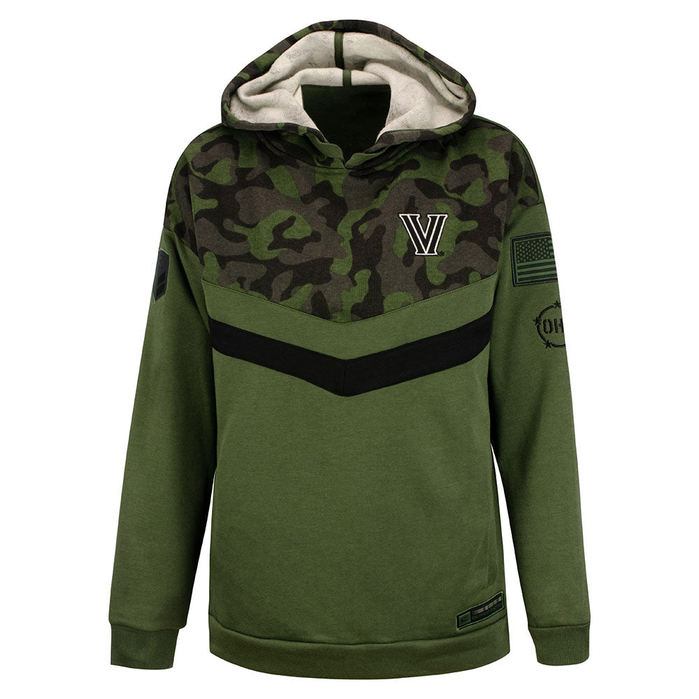 Ladies Villanova Wildcats OHT Extraction Camo Sweatshirt