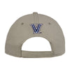 Villanova Wildcats The League Structured Adjustable Hat in Gray - Back View