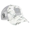 Villanova Wildcats American Hero Mesh OHT Hat in White and Grey - Side View
