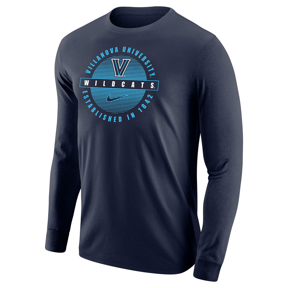 Villanova Wildcats Nike Circle Core Long Sleeve T-Shirt