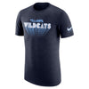 Villanova Wildcats Nike Col T-Shirt in Navy - Front View