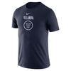 Villanova Wildcats Nike Dri-Fit Basketball Team Issue Navy T-Shirt
