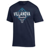 Villanova Wildcats Diamond Baseball Navy T-Shirt