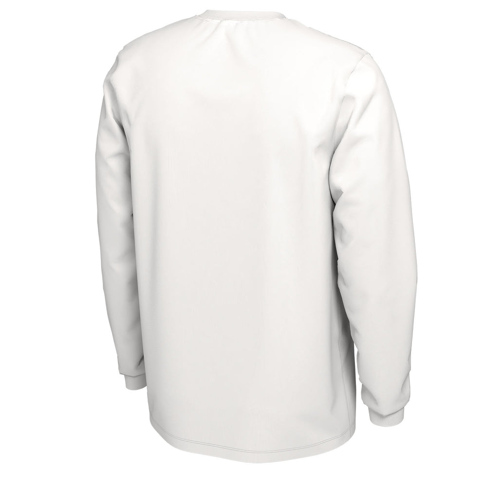 Villanova Wildcats Nike Sole Bench Long Sleeve White T-Shirt - Back View