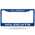 Villanova Wildcats License Plate Frame in Blue - Front View