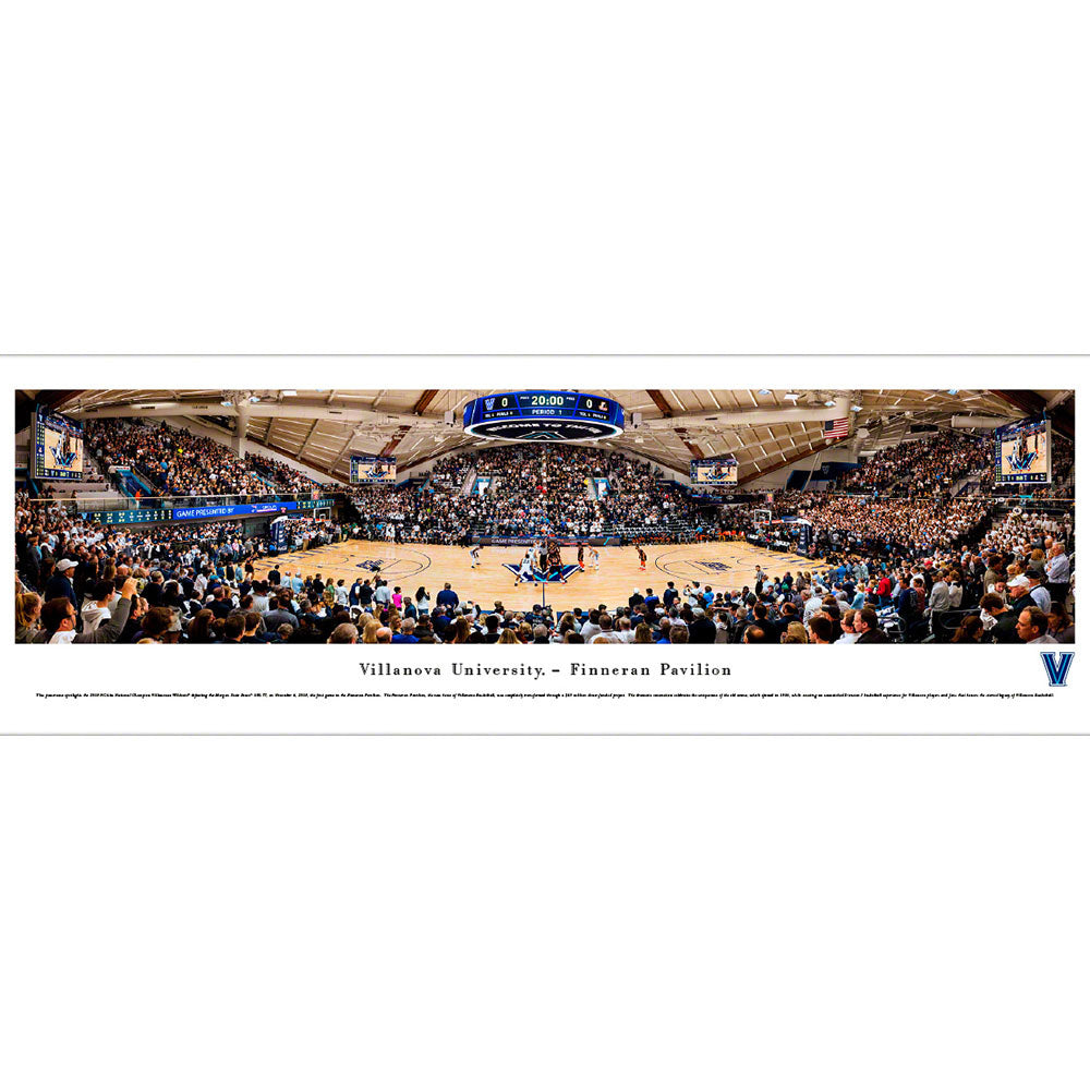 Villanova Wildcats Finneran Pavilion Unframed Panorama