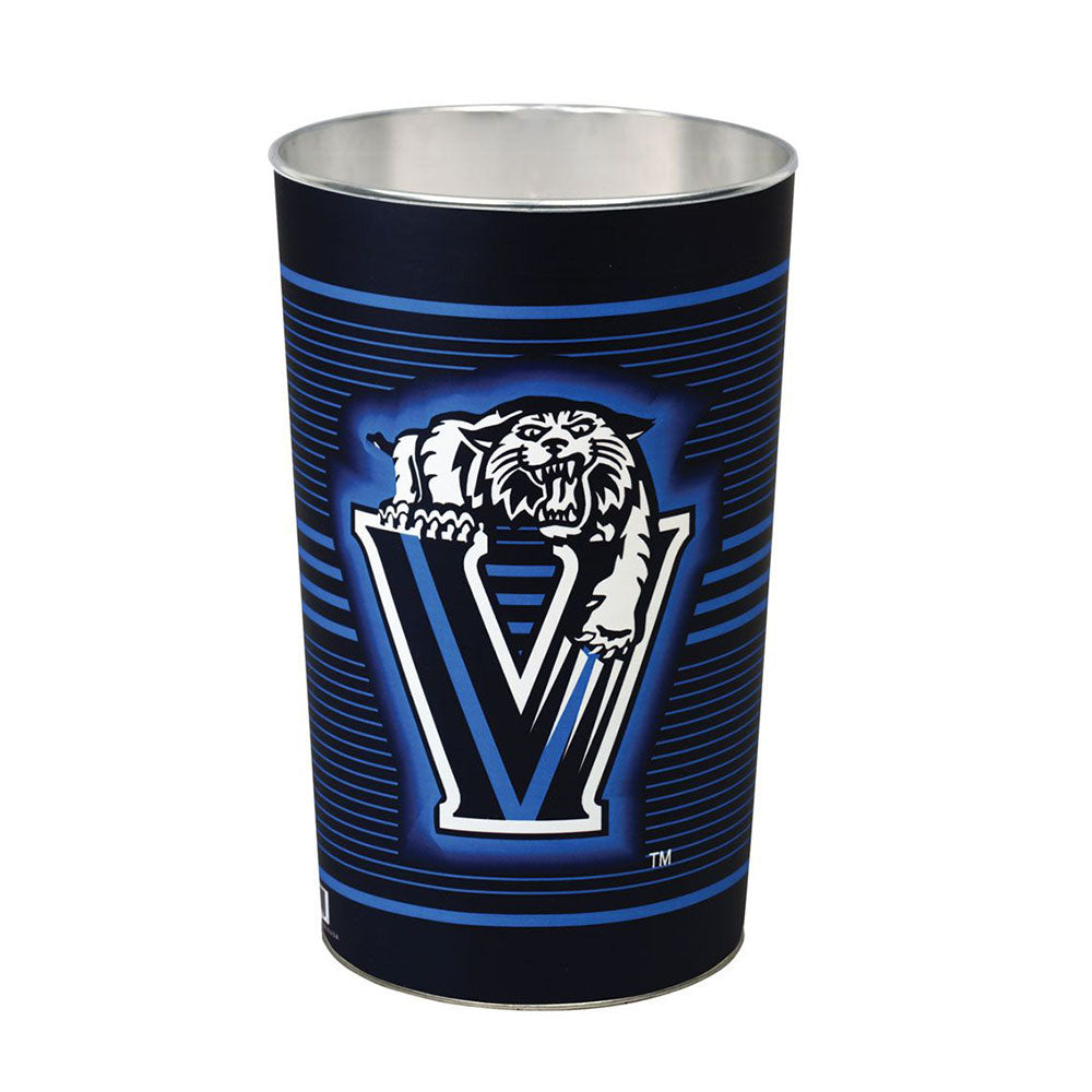 Villanova Wildcats Waste Basket