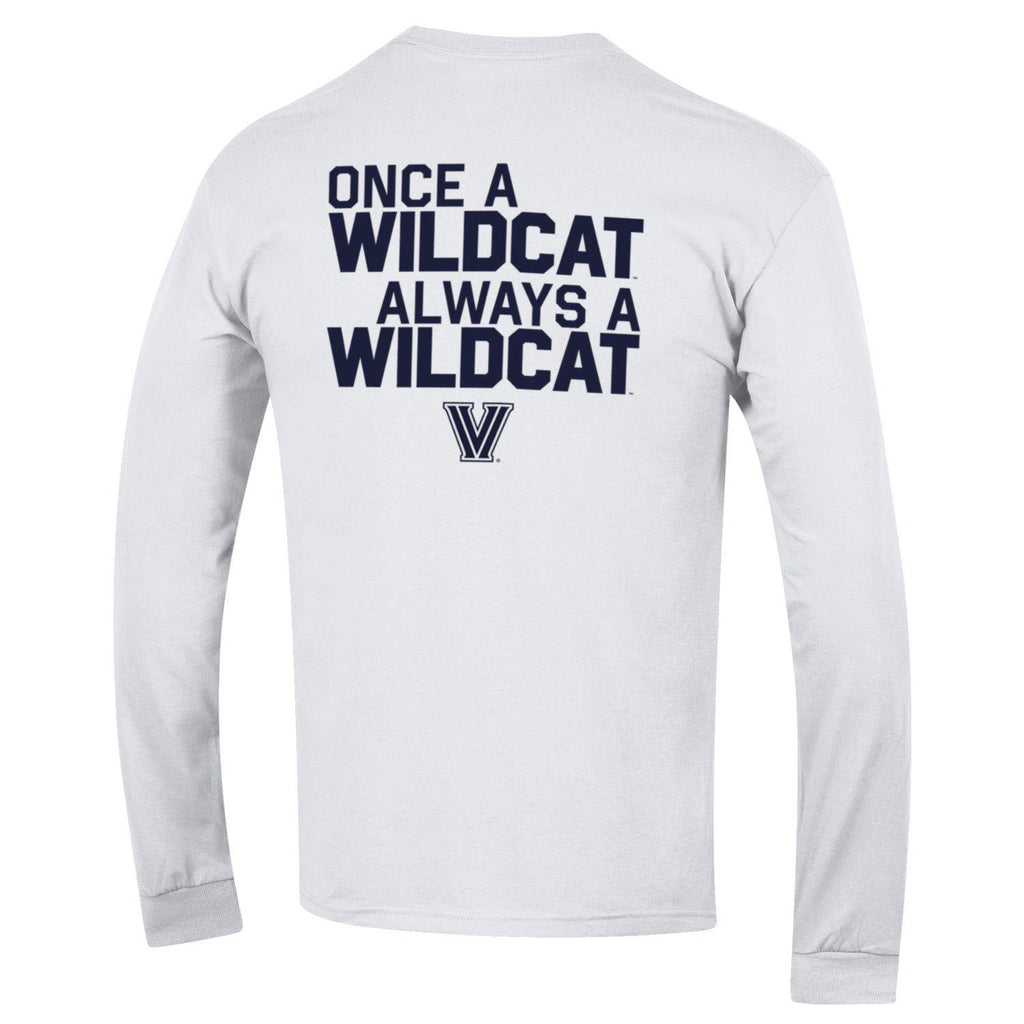 Official Long T-Shirt Villanova Sleeve Basketball | Wildcats Villanova Store Whiteout Online