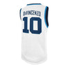 Villanova Wildcats #10 Donte DiVincenzo White Jersey - Back View