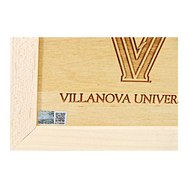 Donte DiVincenzo/Jay Wright Villanova University Dual Signed and Inscribed 