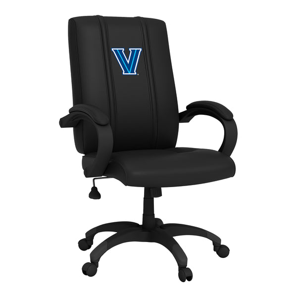 Villanova Wildcats Primary Logo Black Office Chair 1000 - Front View
