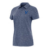 Ladies Villanova Wildcats Matter Heather Navy Polo