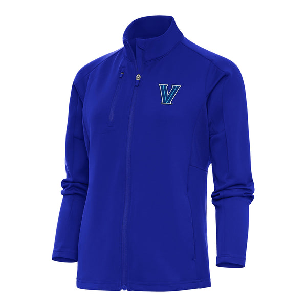 Ladies Villanova Wildcats Full Zip Generation Blue Jacket - Front View