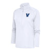 Ladies Villanova Wildcats 1/2 Zip Tribute White Jacket