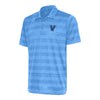 Villanova Wildcats Compass Dark Light Blue Polo