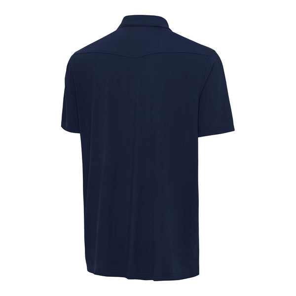 Villanova Wildcats Western Navy Polo - Back VIew