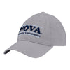 Villanova Wildcats Team Color Bar Grey Adjustable Hat - In Grey - Angled Left View