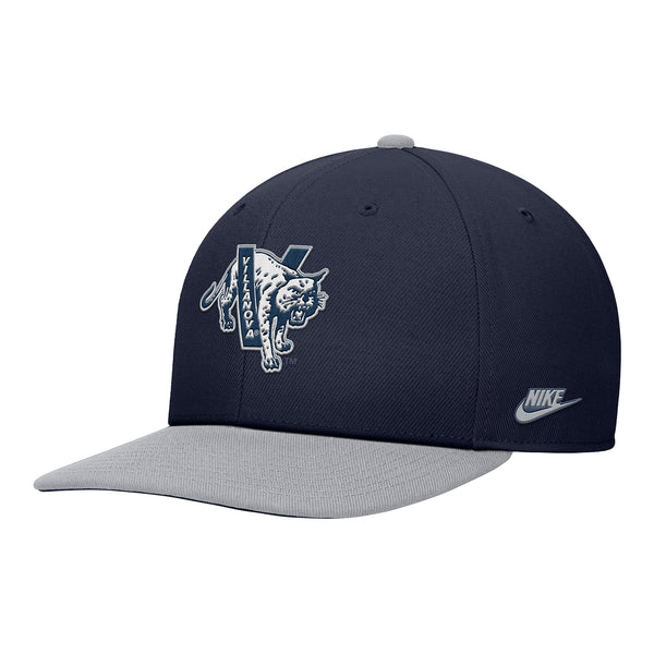 Villanova Wildcats Vault Adjustable Hat - Front View