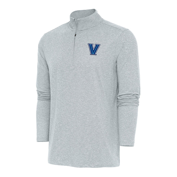 Villanova Wildcats Hunk Grey 1/4 Zip Jacket - Front VIew