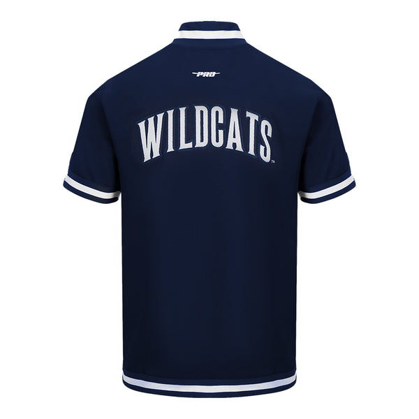 Villanova Wildcats Pro Standard Classic Warmup Navy Jacket - Back View