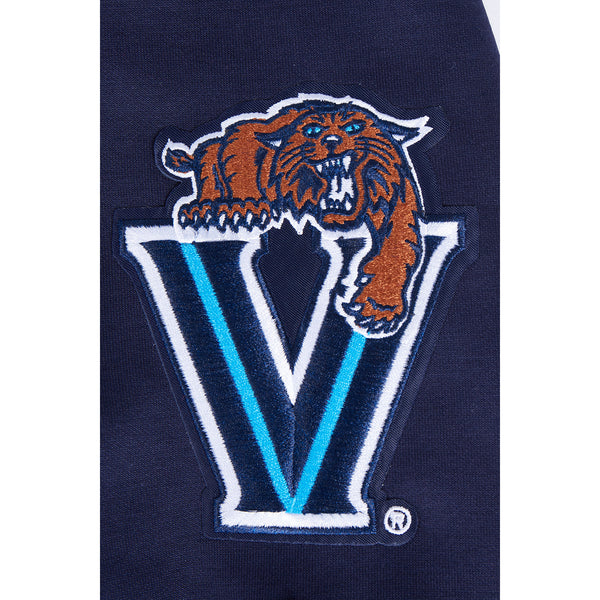 Villanova Wildcats Pro Standard Classic Warmup Navy Jacket - Close Sleeve View