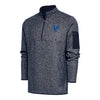 Villanova Wildcats Fortune 1/4 Zip Heather Navy Pullover Jacket