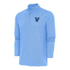 Villanova Wildcats Hunk 1/4 Zip  Heather Light Blue Pullover Jacket