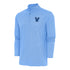 Villanova Wildcats Hunk 1/4 Zip  Heather Light Blue Pullover Jacket - Front VIew