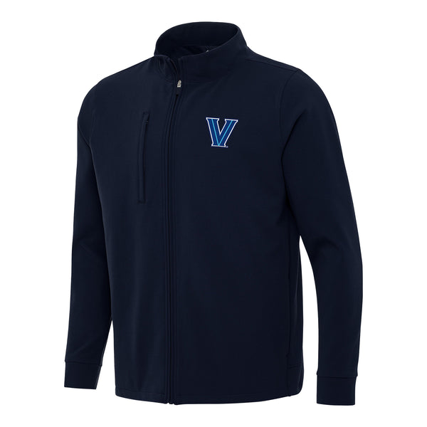 Villanova Wildcats Regard Navy Full Zip Jacket - Front View