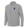 Villanova Wildcats Regard Grey Full Zip Jacket - Front View