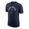 Villanova Wildcats Nike Center University Navy T-Shirt - In Navy - Front View