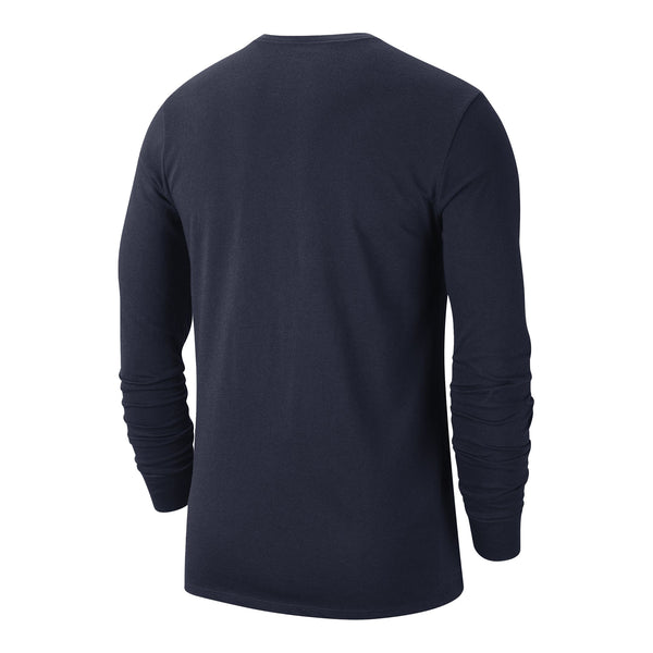 Villanova Wildcats Nike Classic Navy Long Sleeve T-Shirt - Back View