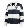 Ladies Villanova Wildcats Rugby Stripe Shirt - Front View