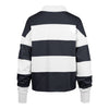 Ladies Villanova Wildcats Rugby Stripe Shirt - Back View