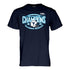 Villanova Wildcats 2023 CAA Football Champion Navy T-Shirt - Front View