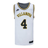 Villanova Wildcats Nike Basketball Student Athlete #4 Chris Arcidiacono White Jersey - Front View