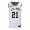 Villanova Wildcats Nike Basketball Student Athlete #21 Nnanna Njoku White Jersey - Front View