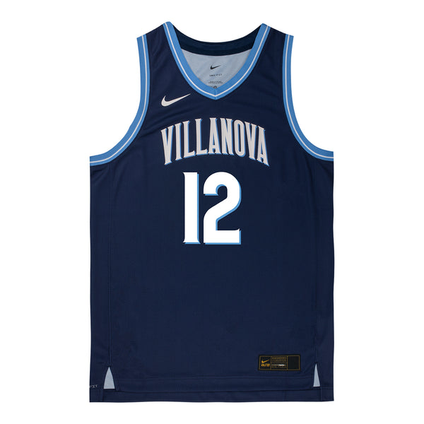 Villanova Wildcats Nike Basketball Student Athlete #12 Collin O'Toole Navy Jersey - Front View