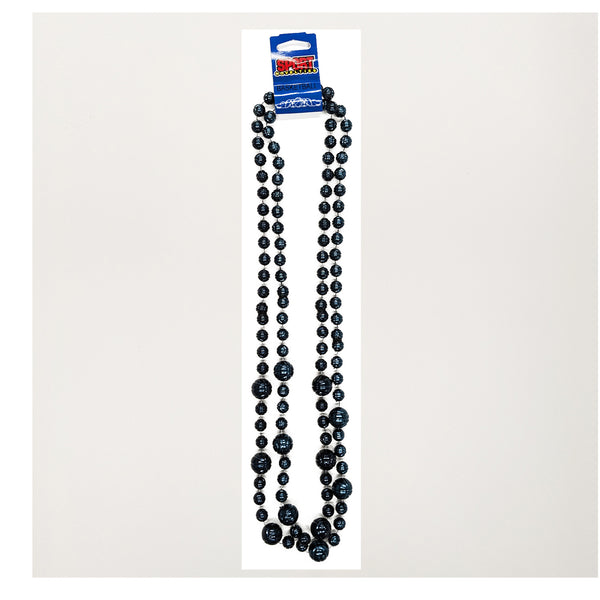 Villanova Wildcats Navy Basketball Beads - Front View