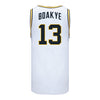 Villanova Wildcats Nike Basketball Student Athlete #13 Enoch Boakye White Jersey