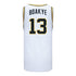 Villanova Wildcats Nike Basketball Student Athlete #13 Enoch Boakye White Jersey - BAck View