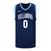 Villanova Wildcats Nike Basketball Student Athlete #0 Josiah Moseley Navy Jersey - Front View