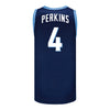 Villanova Wildcats Nike Basketball Student Athlete #4 Tyler Perkins Navy Jersey