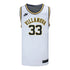 Villanova Wildcats Nike Basketball Student Athlete #33 Matthew Hodge White Jersey - Front View