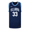 Villanova Wildcats Nike Basketball Student Athlete #33 Matthew Hodge Navy Jersey - Front VIew