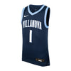 Youth Villanova Wildcats Replica Navy #1 Basketball Jersey - Front View